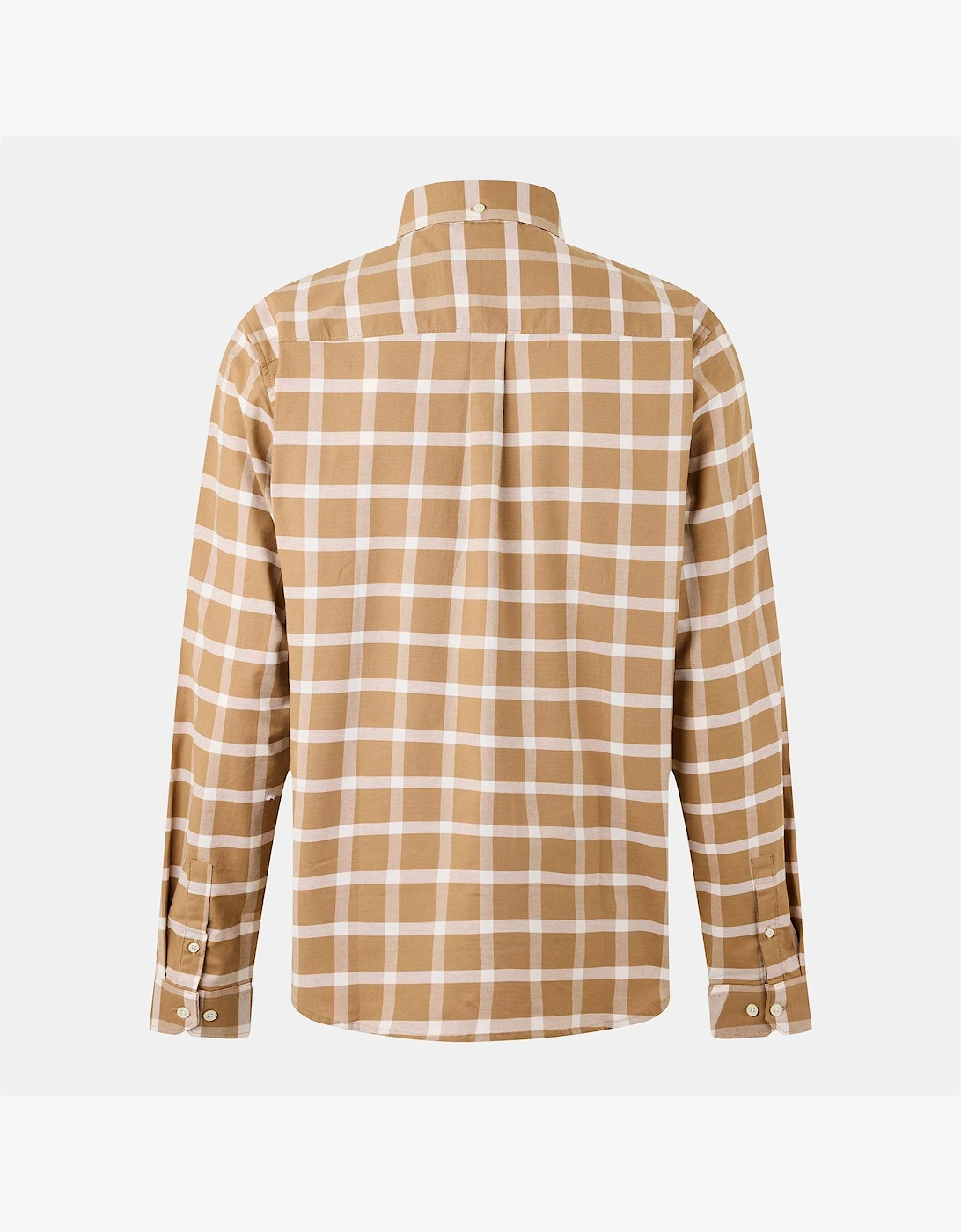 Regular Fit Long Sleeve Button Down Collar Shirt