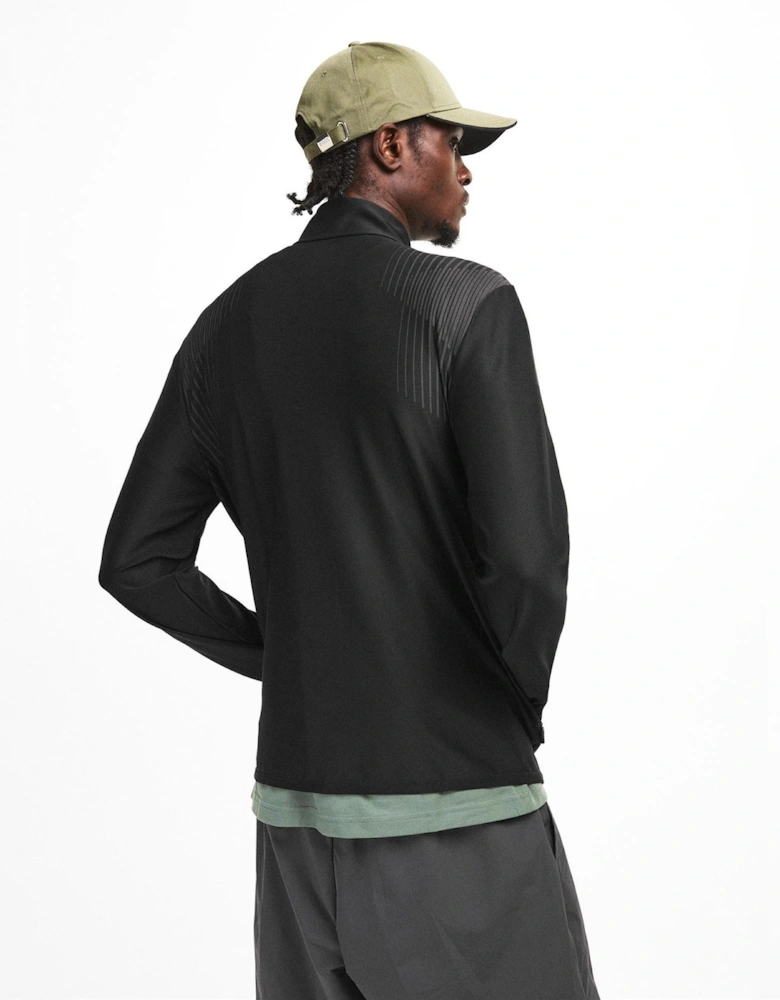 Mens Sw Active Push FulL-Zip Tracksuit Top