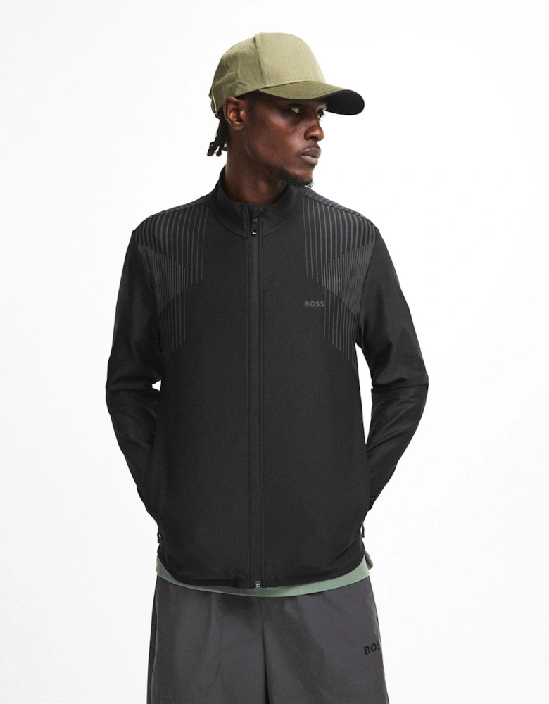 Mens Sw Active Push FulL-Zip Tracksuit Top
