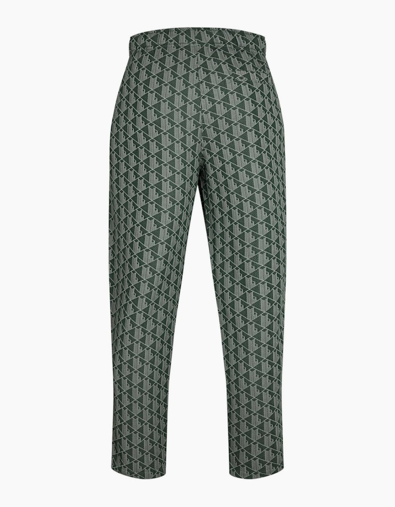Geometric Patterned Regular Fit Track Pants