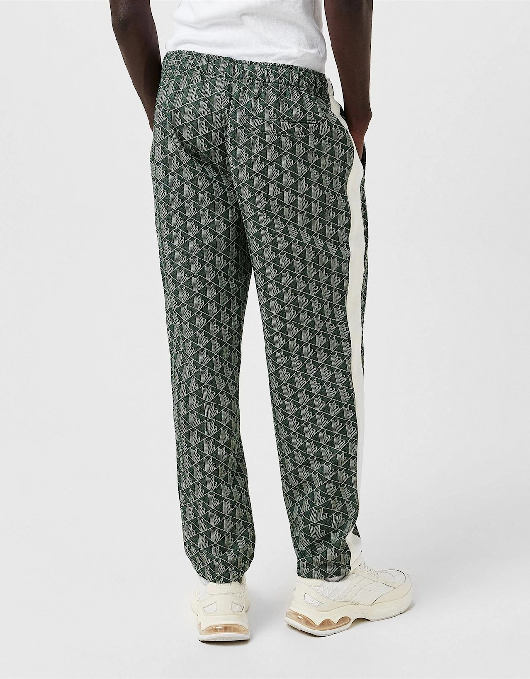Geometric Patterned Regular Fit Track Pants
