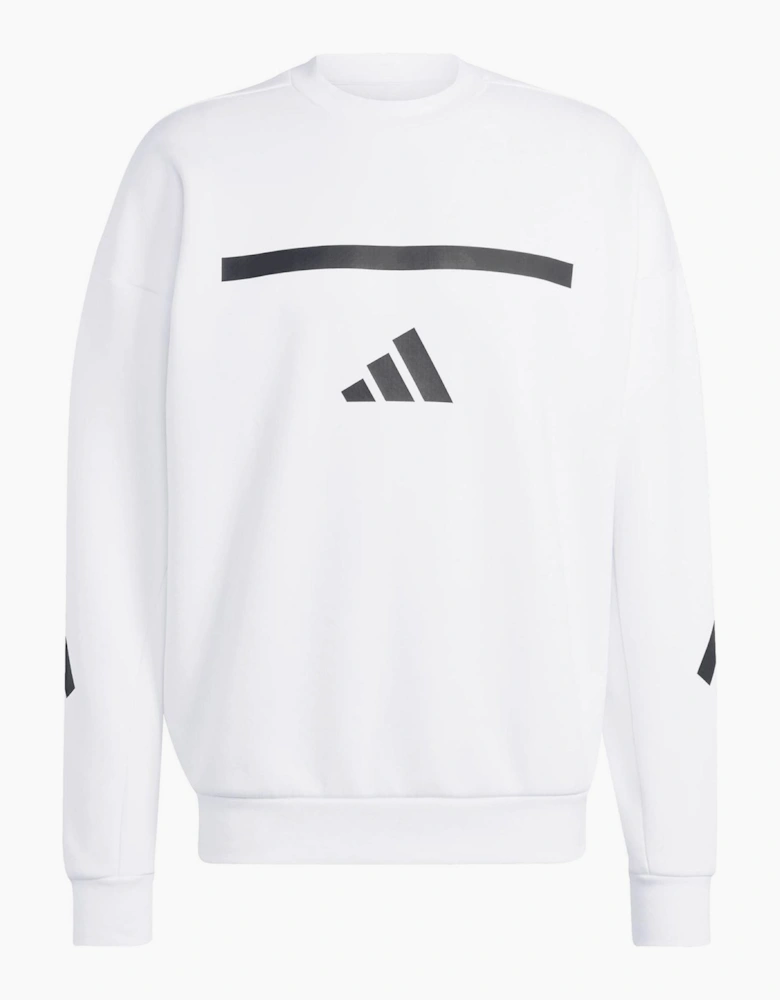 Z.N.E. Crew Neck Long Sleeve Oversized Sweatshirt