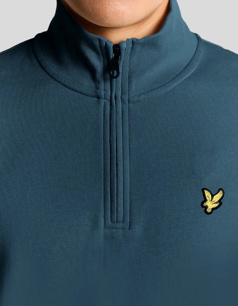 Everyday 1/4 Zip Cotton Sweatshirt