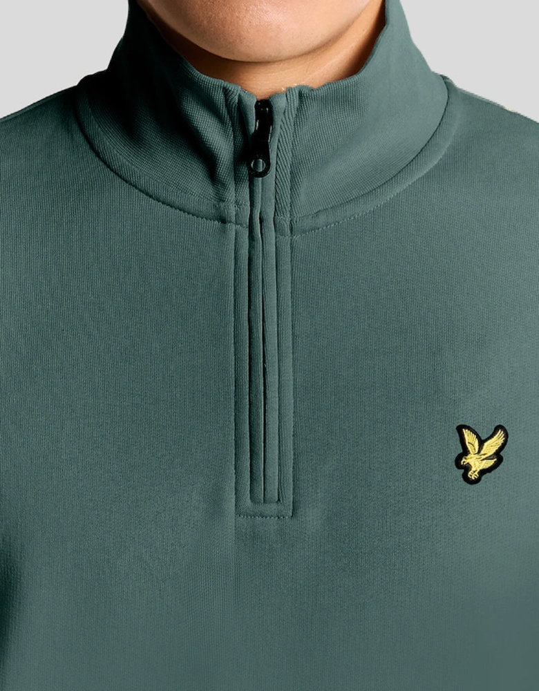 Everyday 1/4 Zip Cotton Sweatshirt