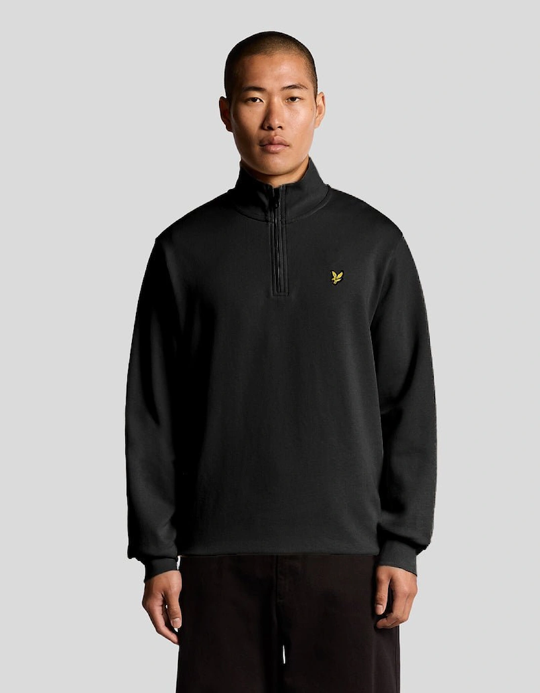 Everyday 1/4 Zip Cotton Sweatshirt, 7 of 6