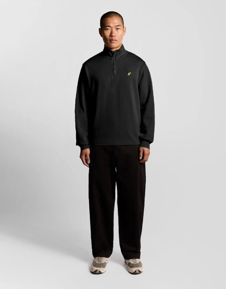 Everyday 1/4 Zip Cotton Sweatshirt
