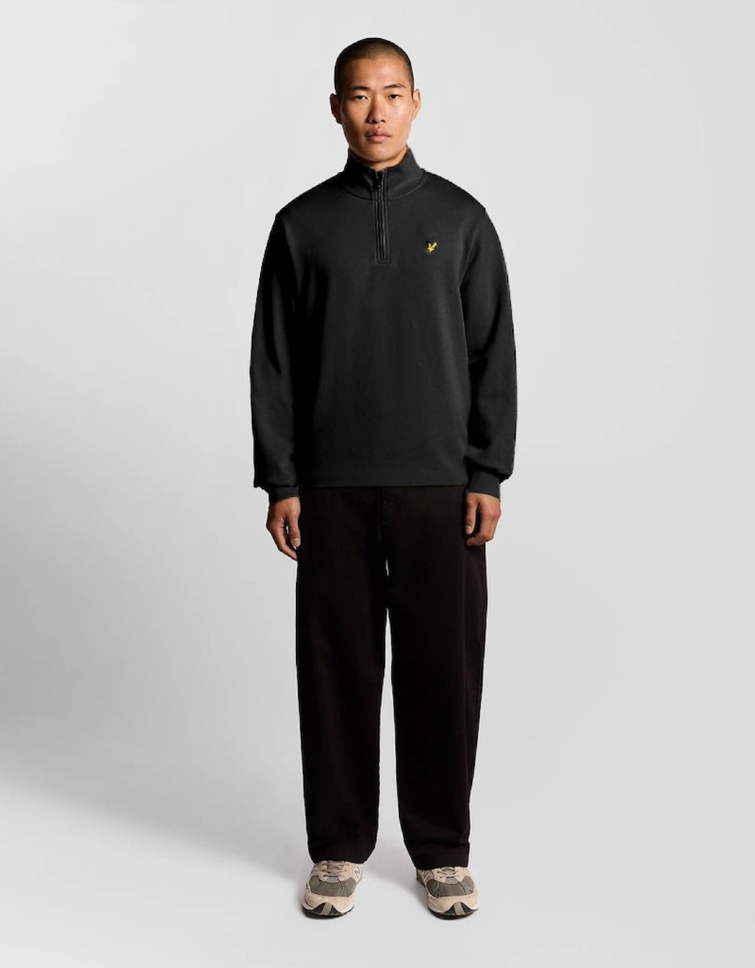 Everyday 1/4 Zip Cotton Sweatshirt