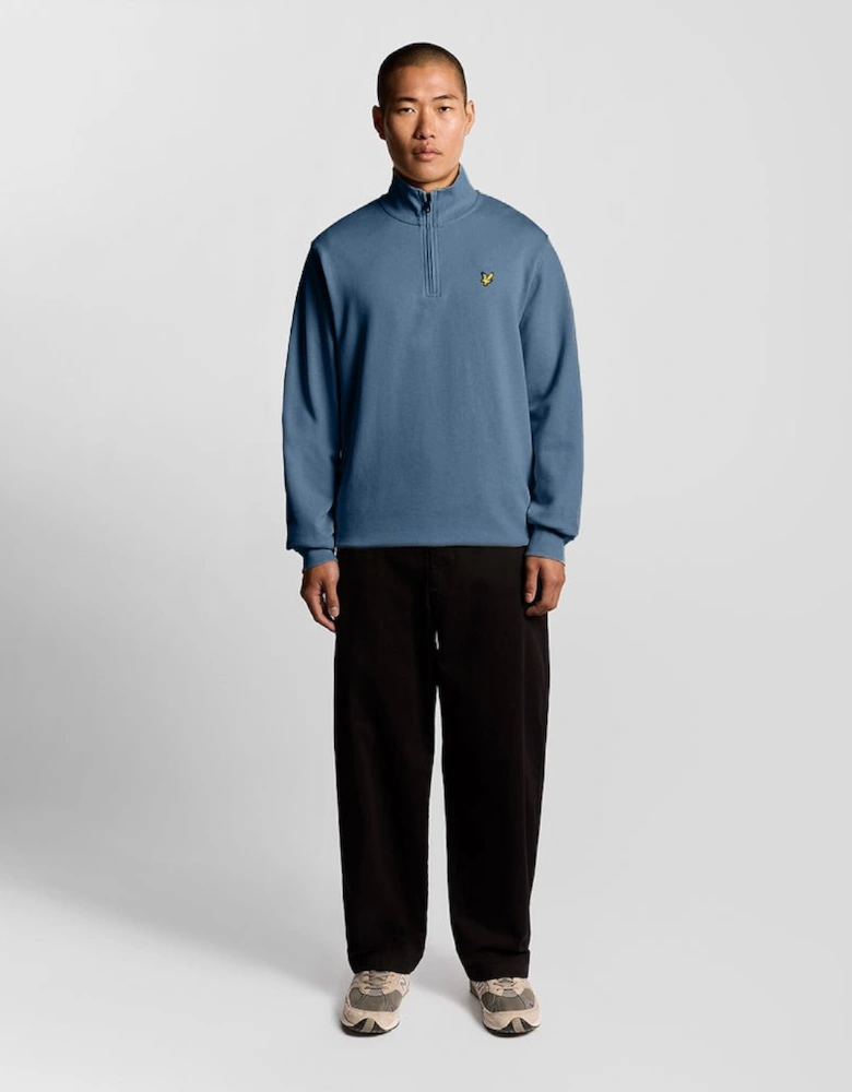 Everyday 1/4 Zip Cotton Sweatshirt