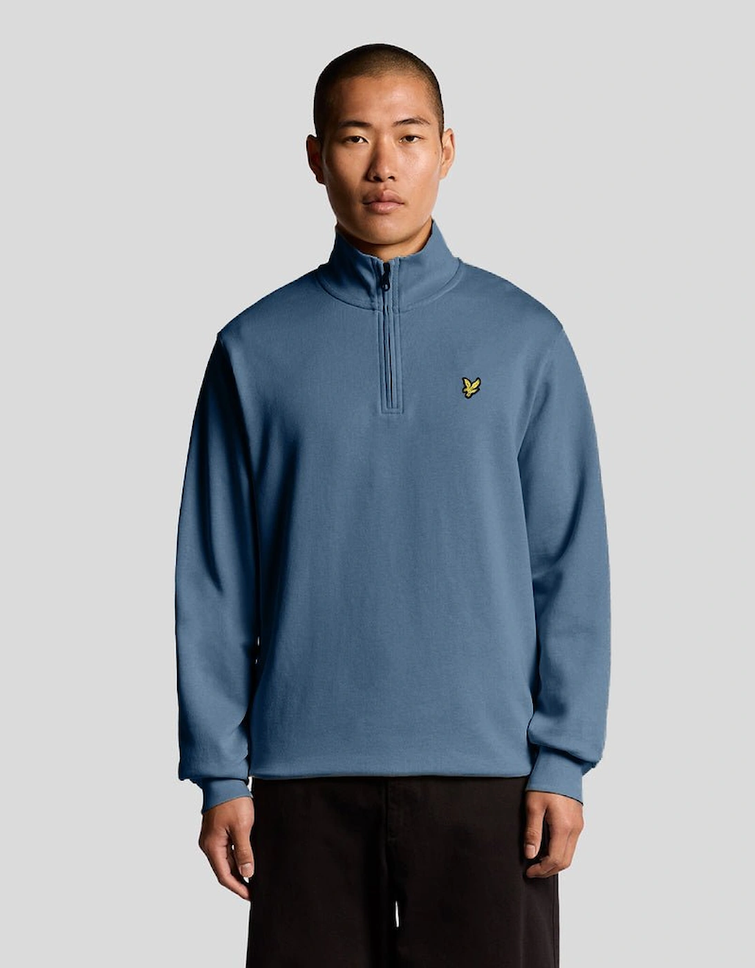 Everyday 1/4 Zip Cotton Sweatshirt, 7 of 6