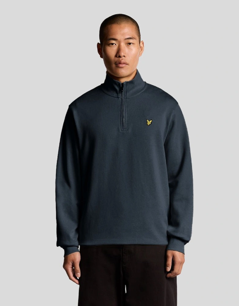 Everyday 1/4 Zip Cotton Sweatshirt