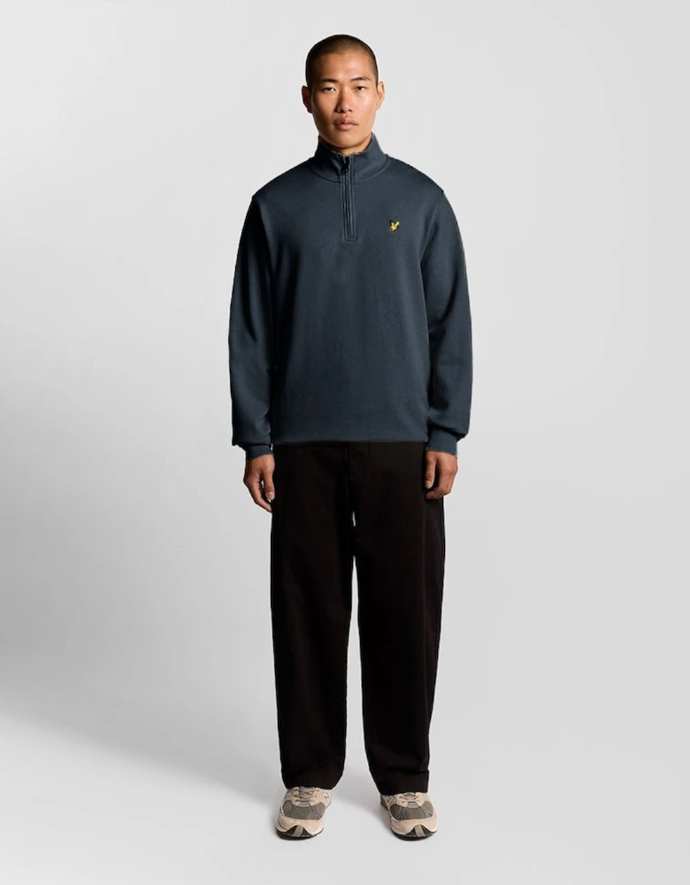 Everyday 1/4 Zip Cotton Sweatshirt