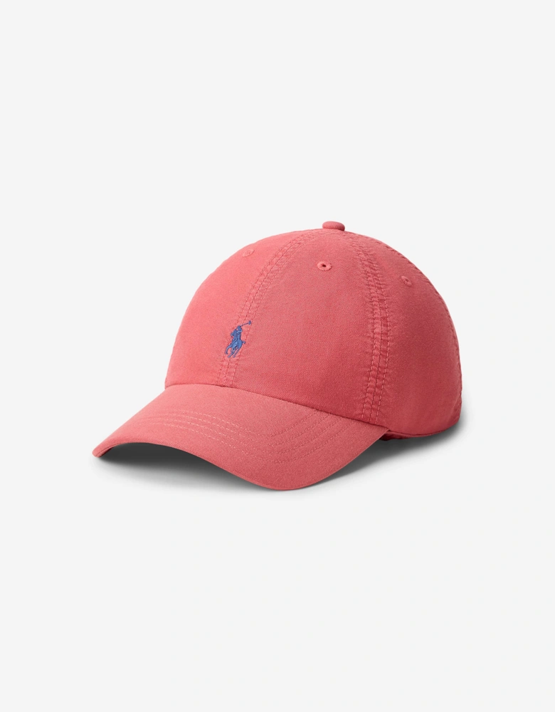 Ralph Lauren Boys Oxford Woven Cap in Pink