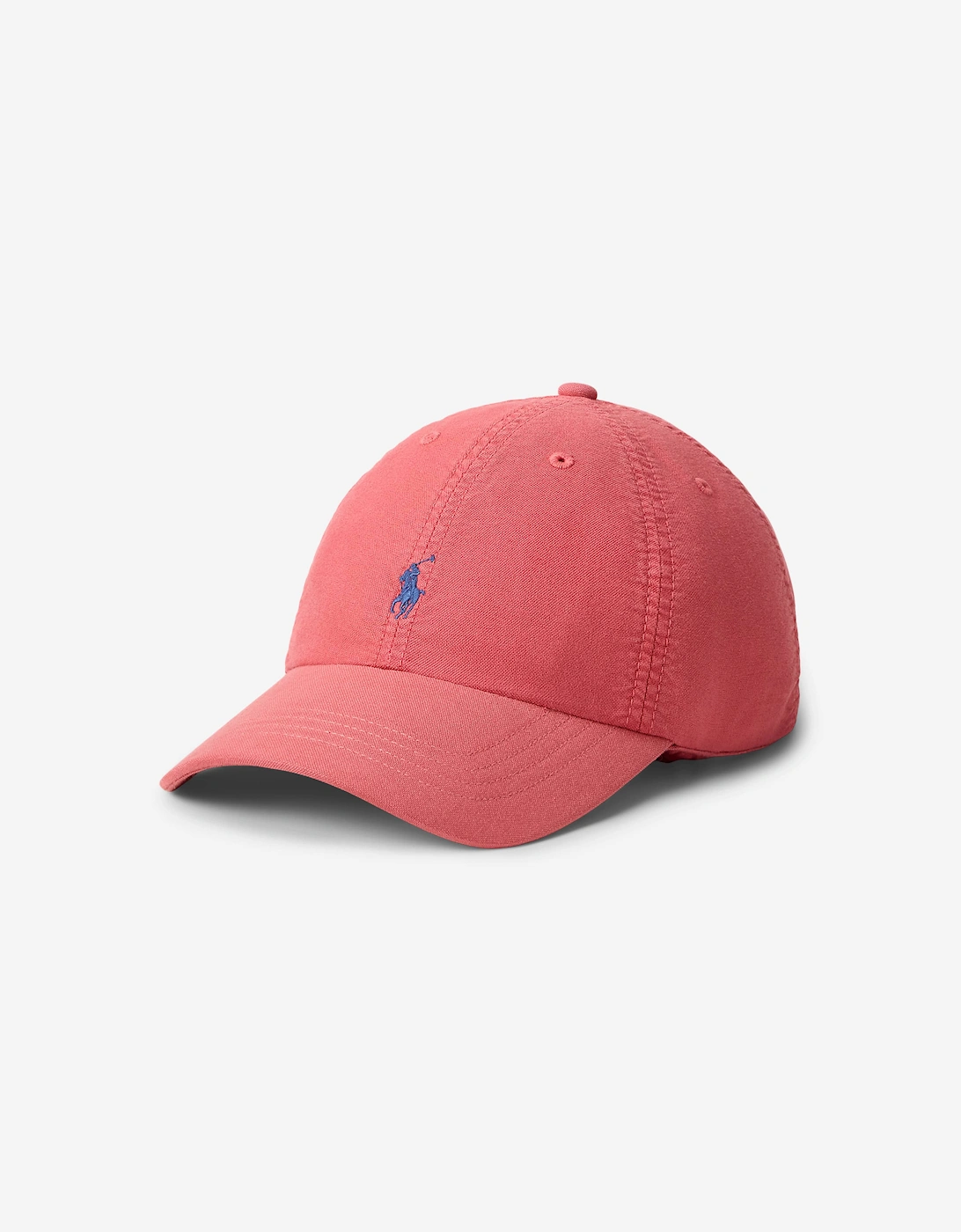 Ralph Lauren Boys Oxford Woven Cap in Pink, 5 of 4