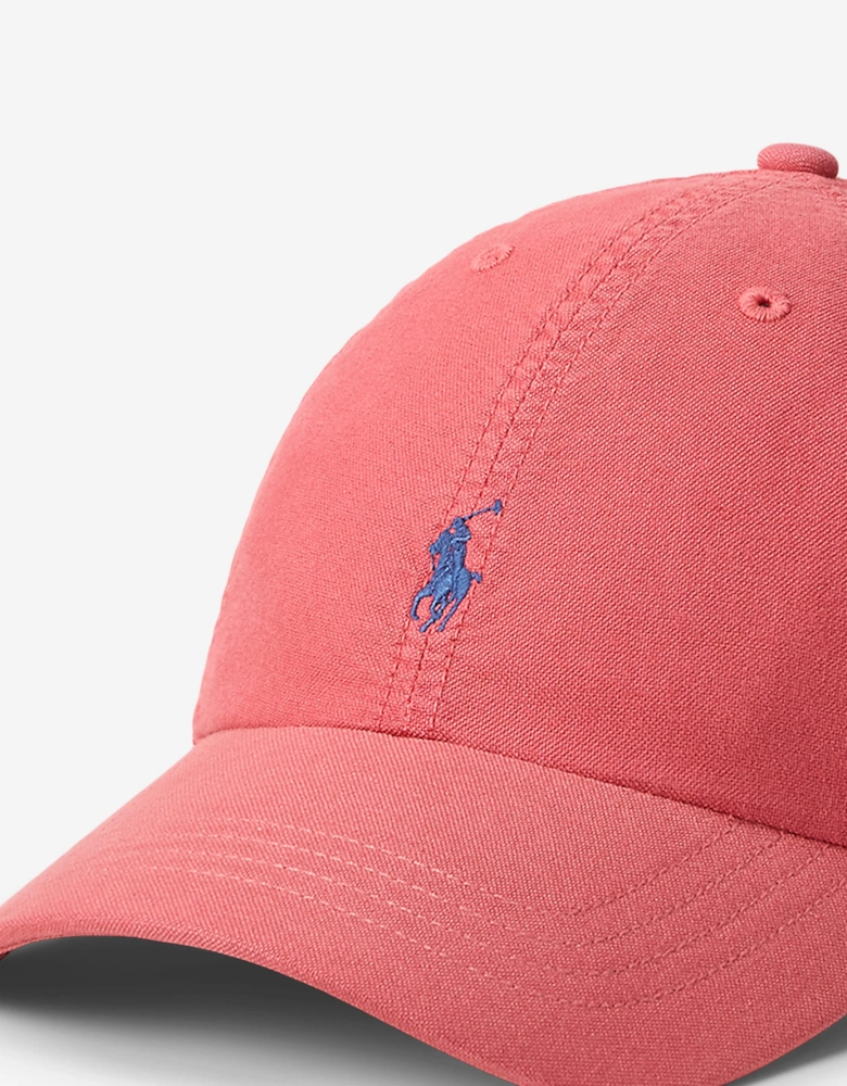 Ralph Lauren Boys Oxford Woven Cap in Pink