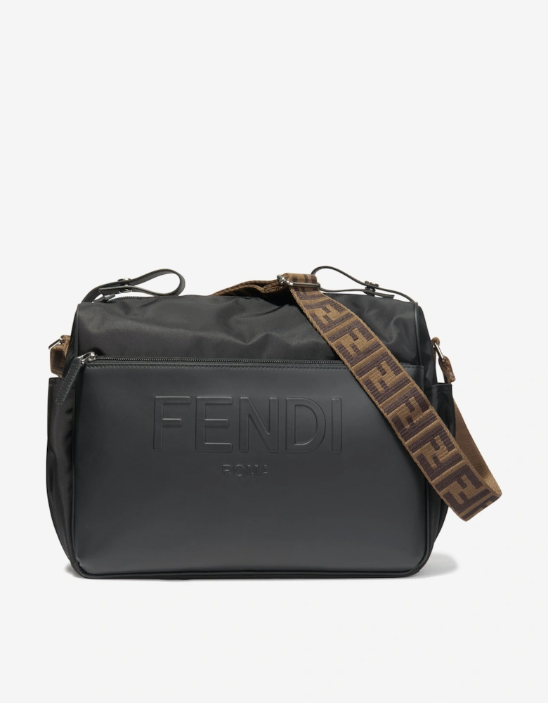Fendi Baby Branded Changing Bag in Black (40cm)
