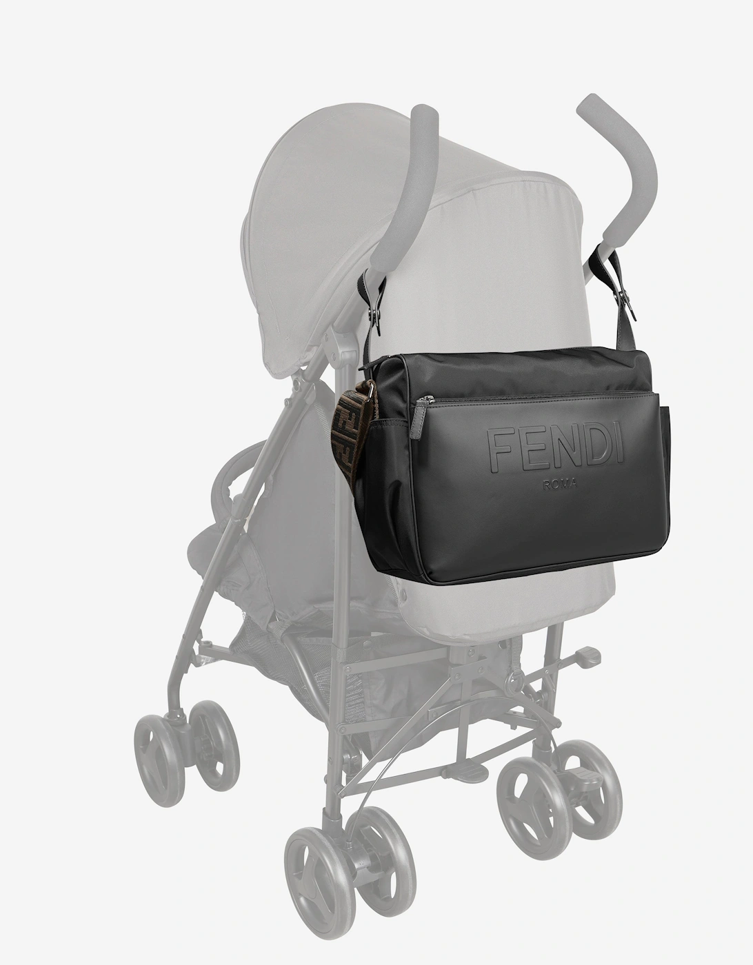 Fendi Baby Branded Changing Bag in Black (40cm)