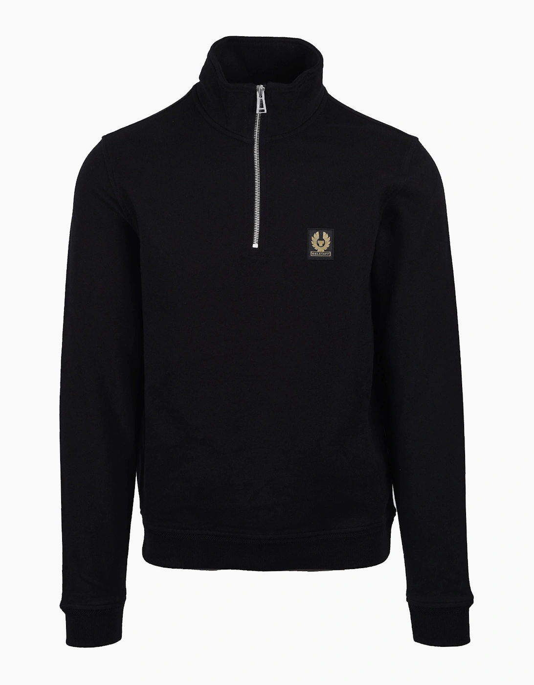 Belstaff Half Zip Sweatshirt Black, 5 of 4