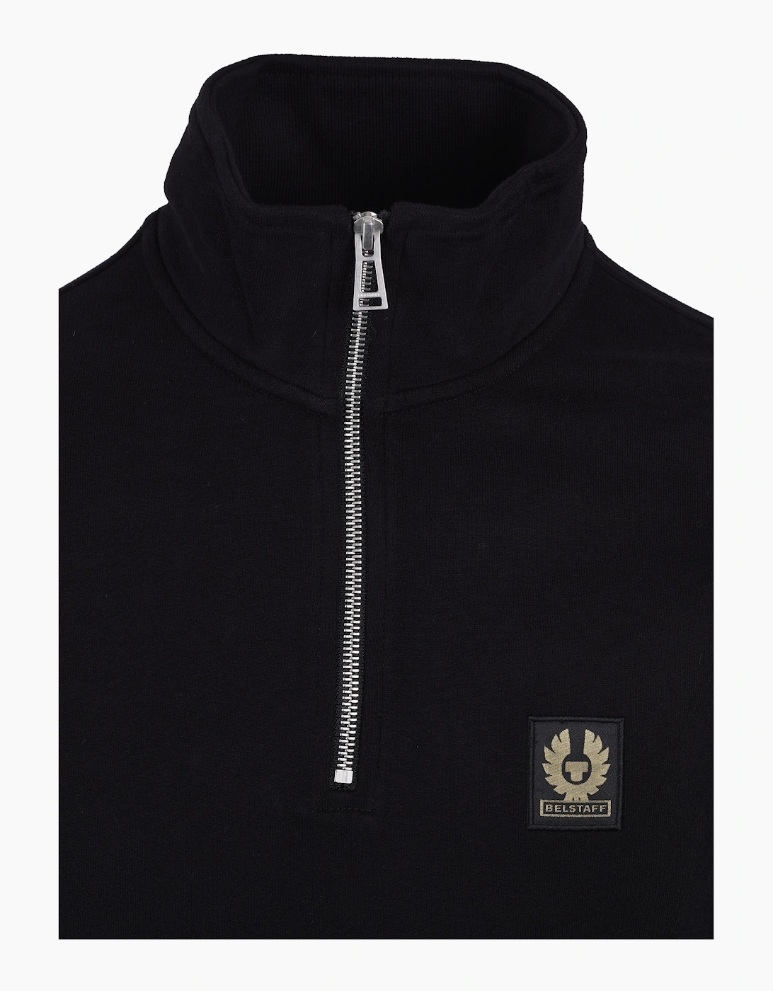 Belstaff Half Zip Sweatshirt Black