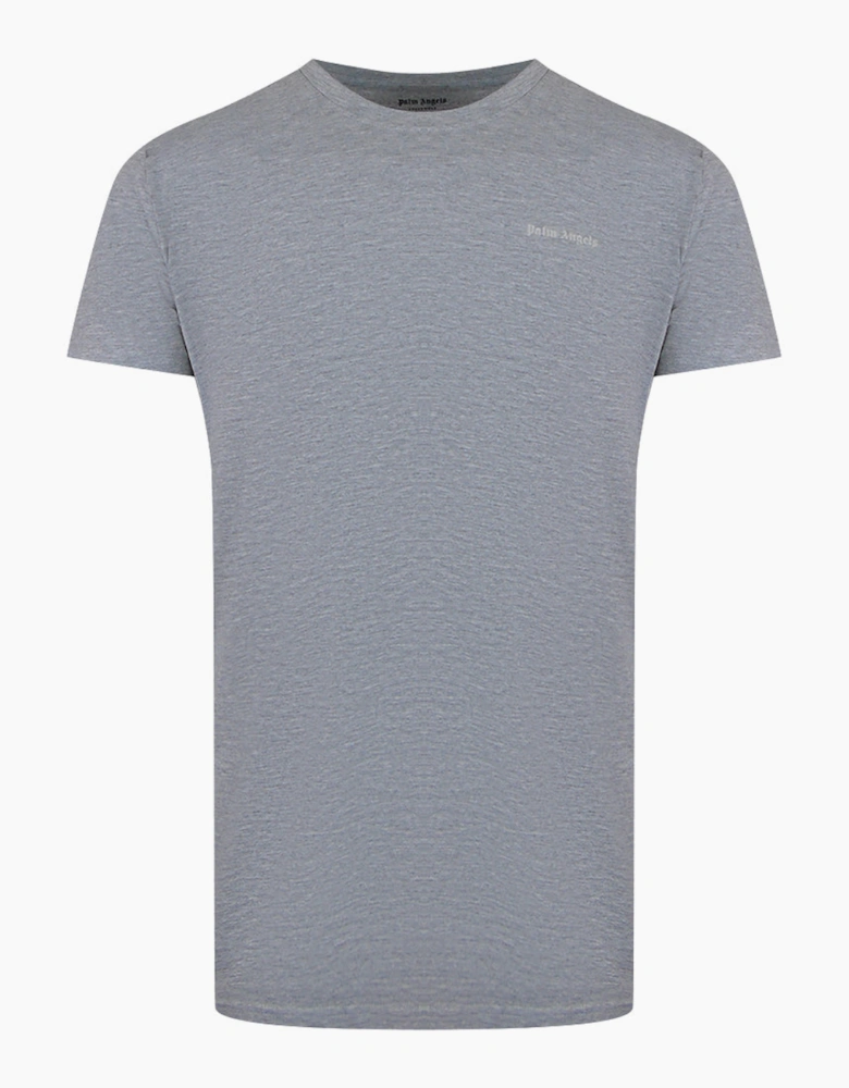 Palm Angels Tonal Classic Logo Grey T-Shirt