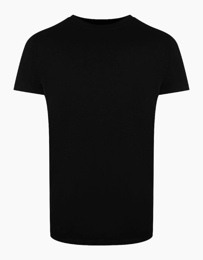 Palm Angels Flag Logo Black T-Shirt
