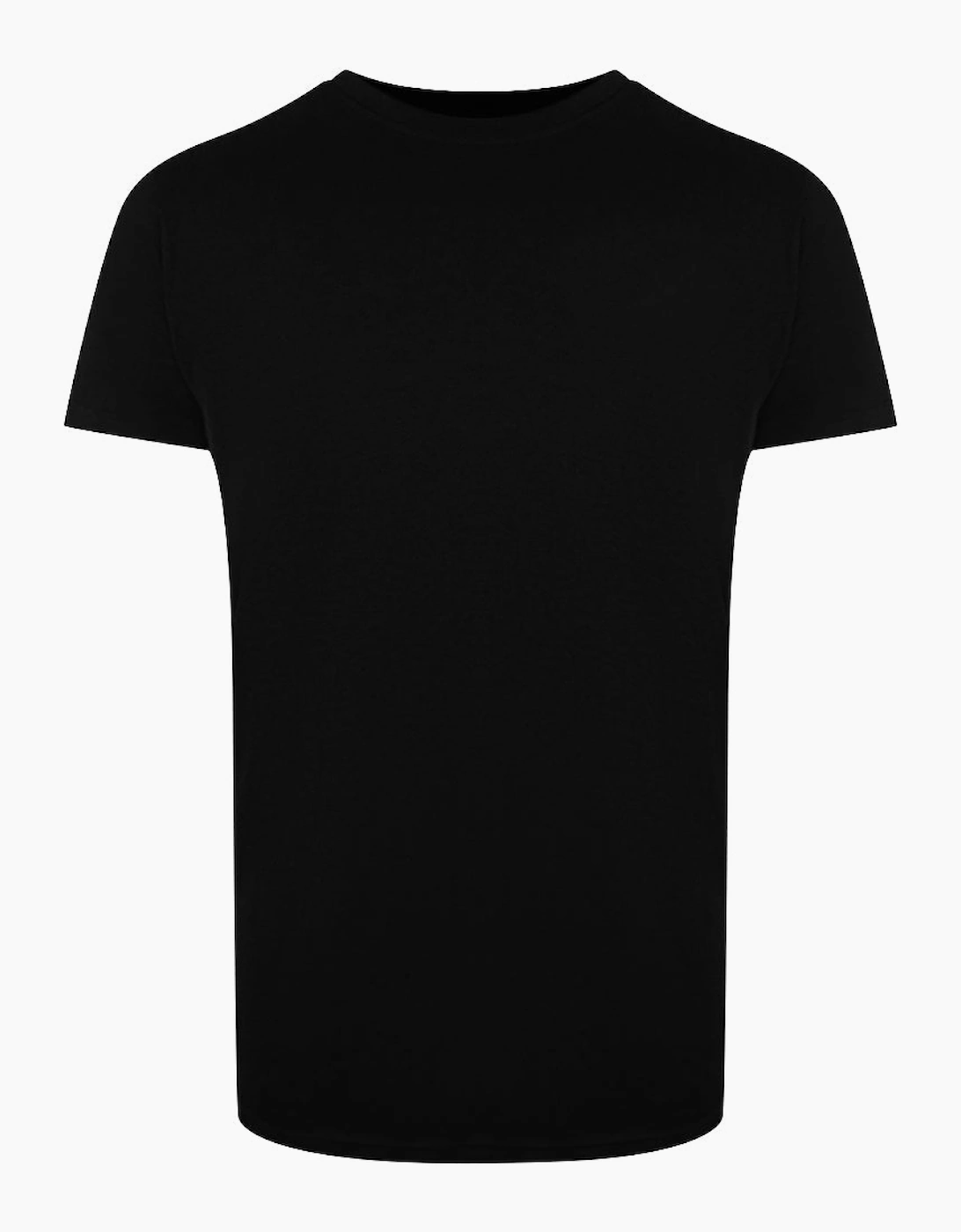 Palm Angels Flag Logo Black T-Shirt