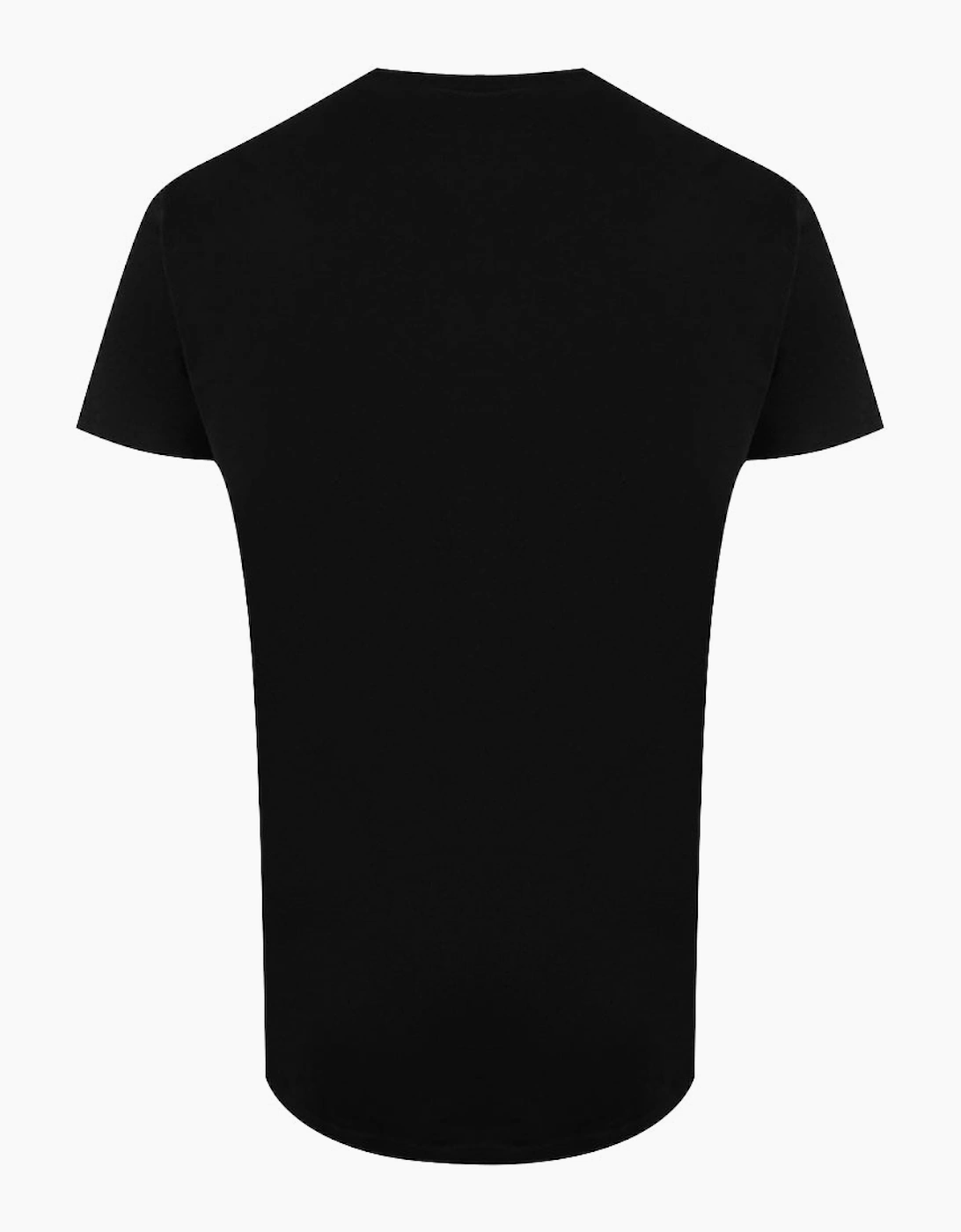 Palm Angels Flag Logo Black T-Shirt