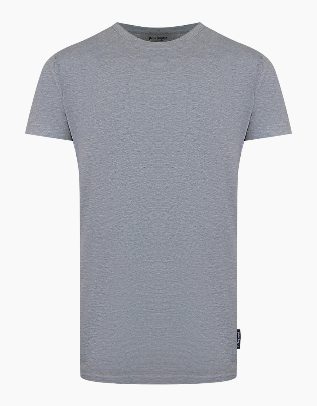 Palm Angels Palm Angels Flag Logo Grey T-Shirt
