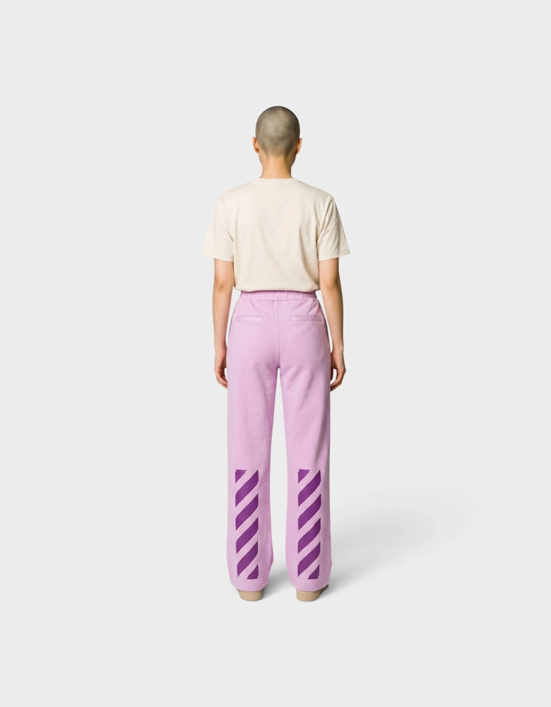 Diag Tapered Sweatpant Lilac