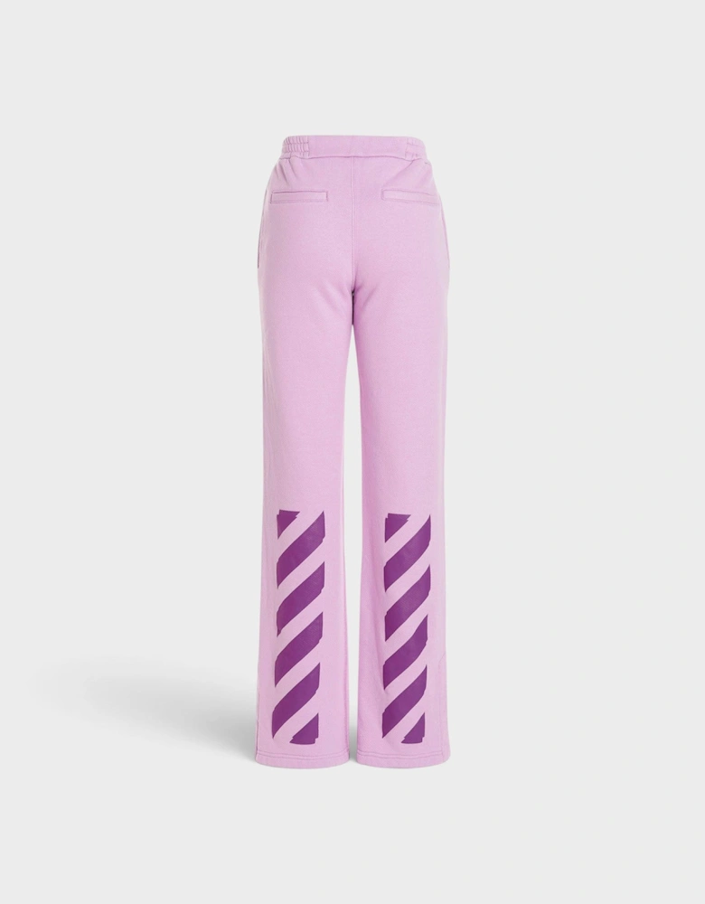 Diag Tapered Sweatpant Lilac