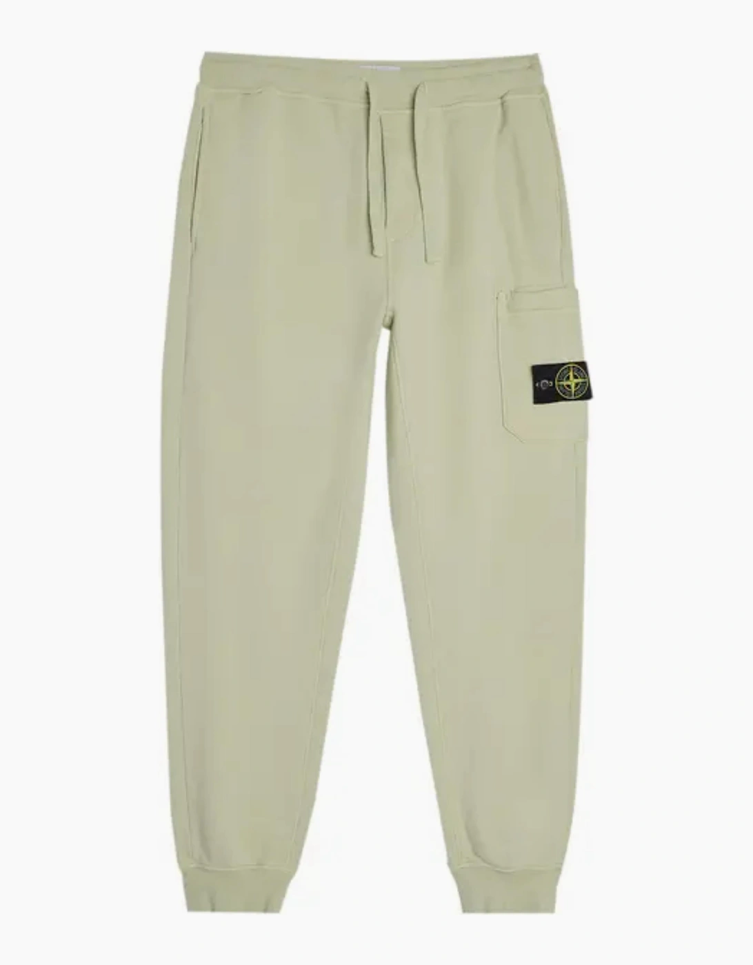 STONE ISLAND COTTON FLEECE SWEATPANTS PISTACHIO, 5 of 4