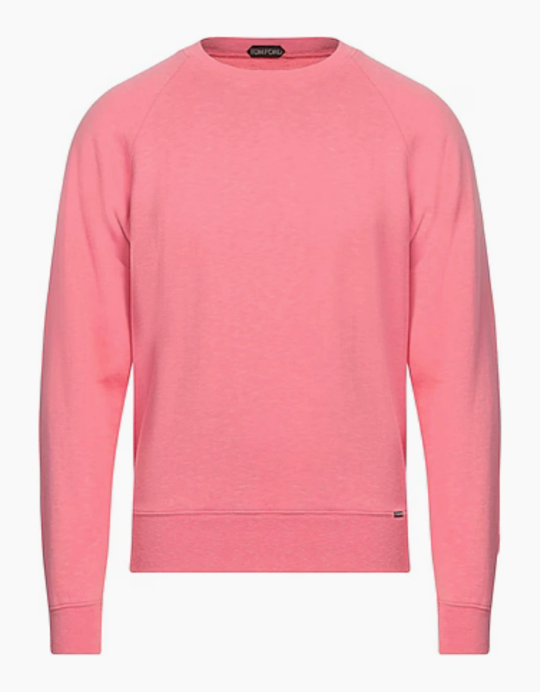 TOM FORD COTTON BLEND SWEATSHIRT PINK MELANGE, 4 of 3