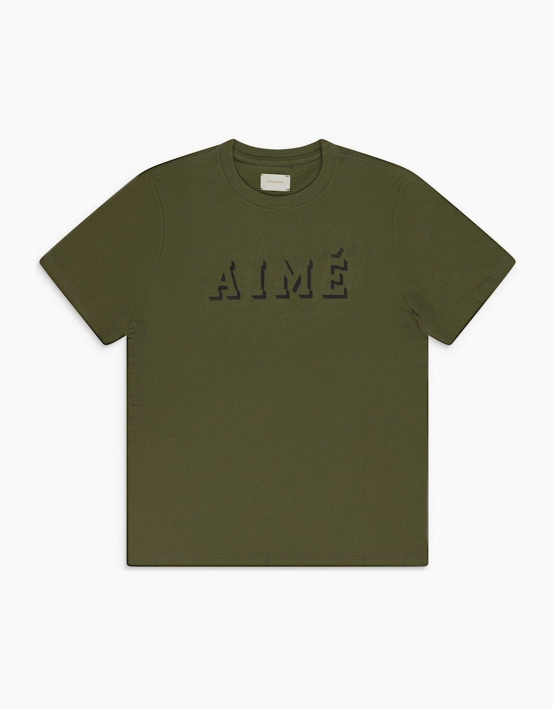 AIMÉ LEON DORE SHADOW LOGO TEE OLIVE, 3 of 2