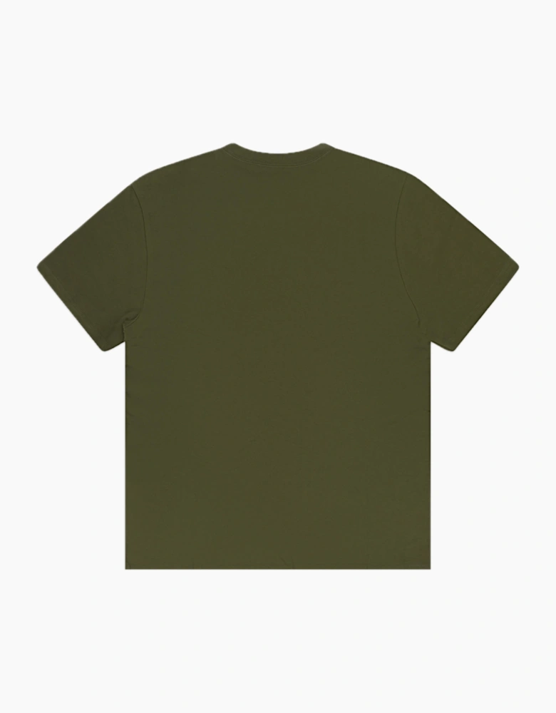 AIMÉ LEON DORE SHADOW LOGO TEE OLIVE