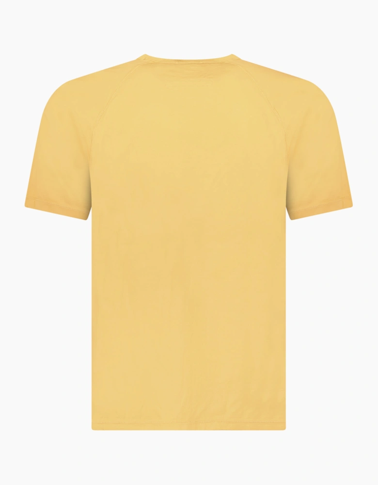 CP Company Mercerized Cotton Jersey 70/2 T-Shirt Apricot