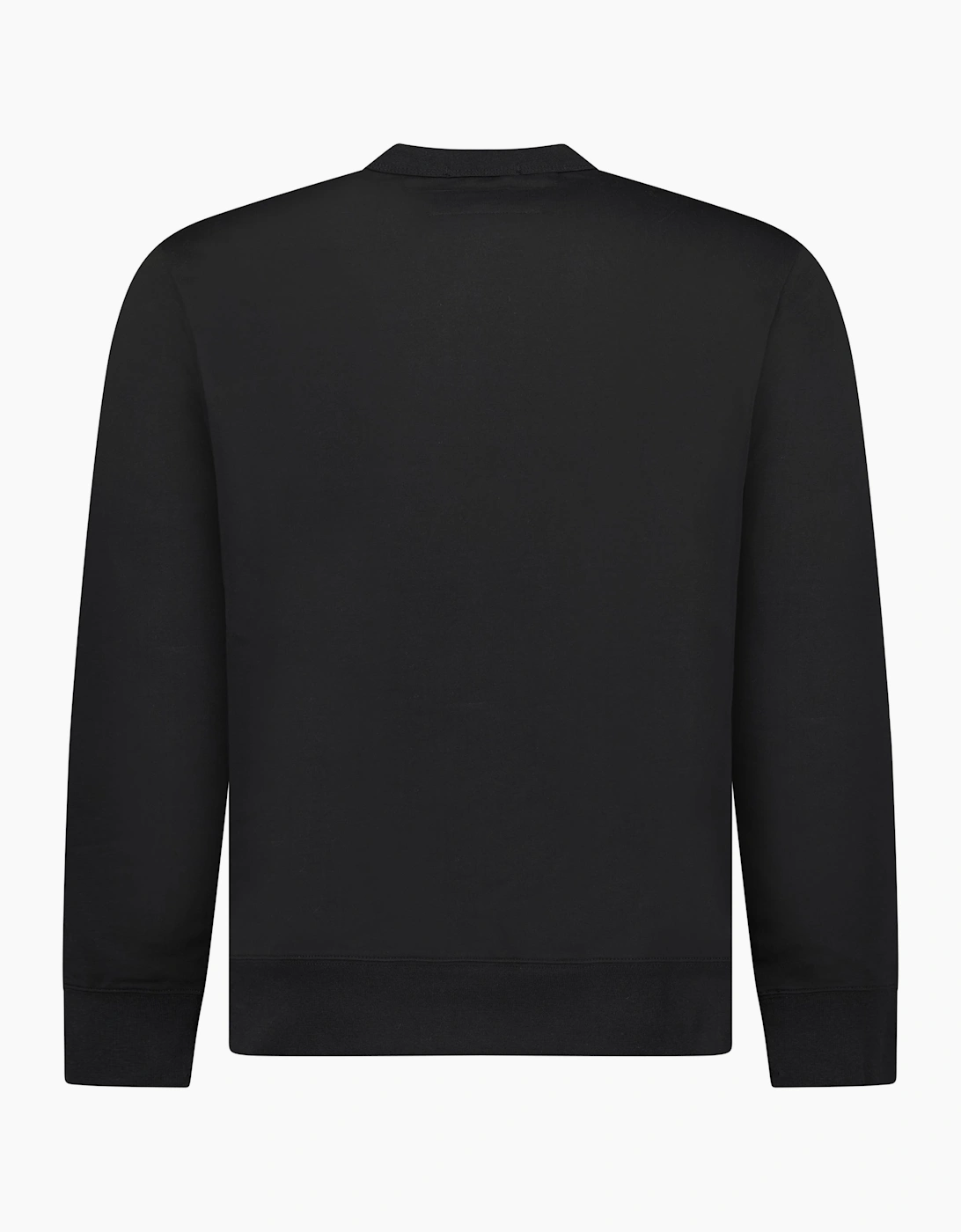 CP Company Metropolis Stretch Fleece Graphic Sweatshirt Black