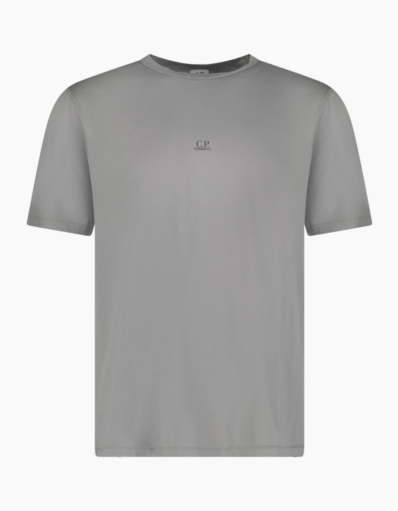 CP Company Mercerized Cotton Jersey 70/2 T-Shirt Grey