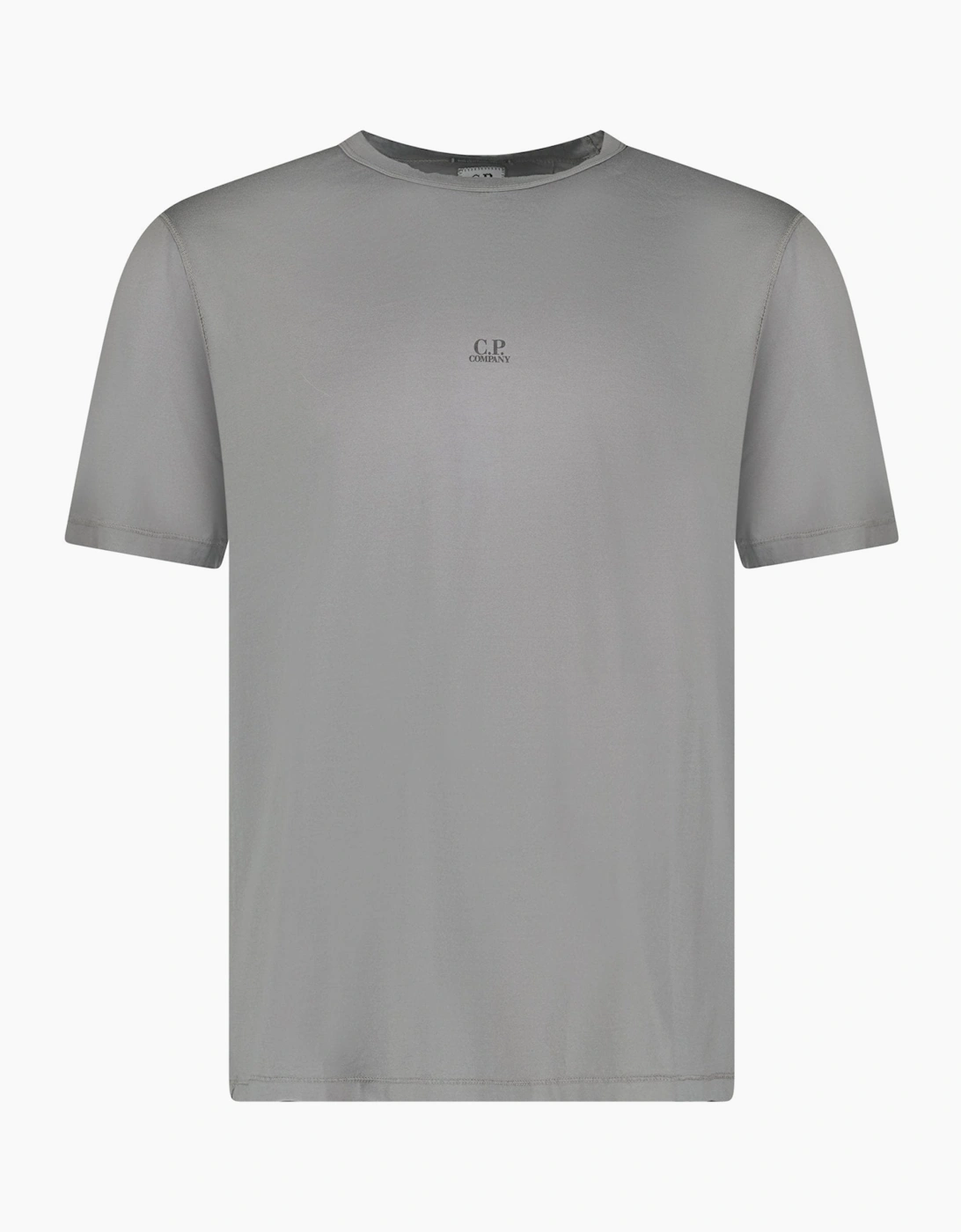 CP Company Mercerized Cotton Jersey 70/2 T-Shirt Grey, 4 of 3