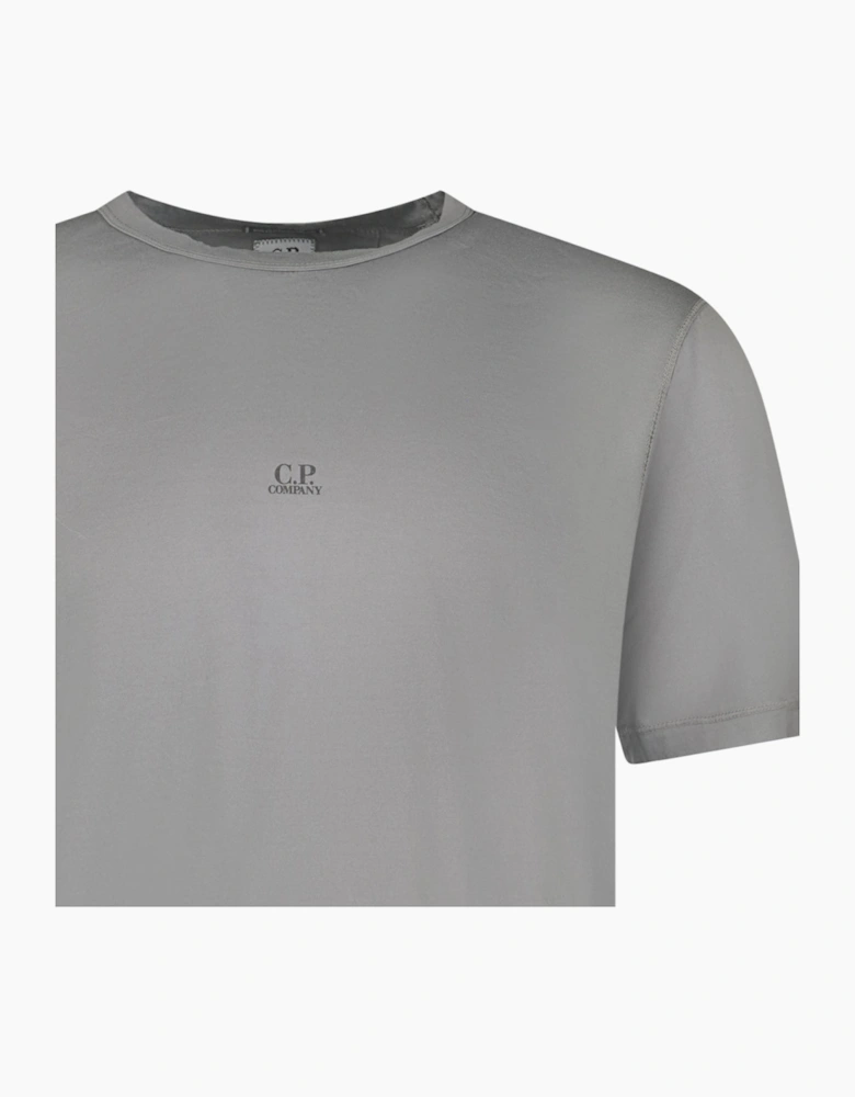 CP Company Mercerized Cotton Jersey 70/2 T-Shirt Grey