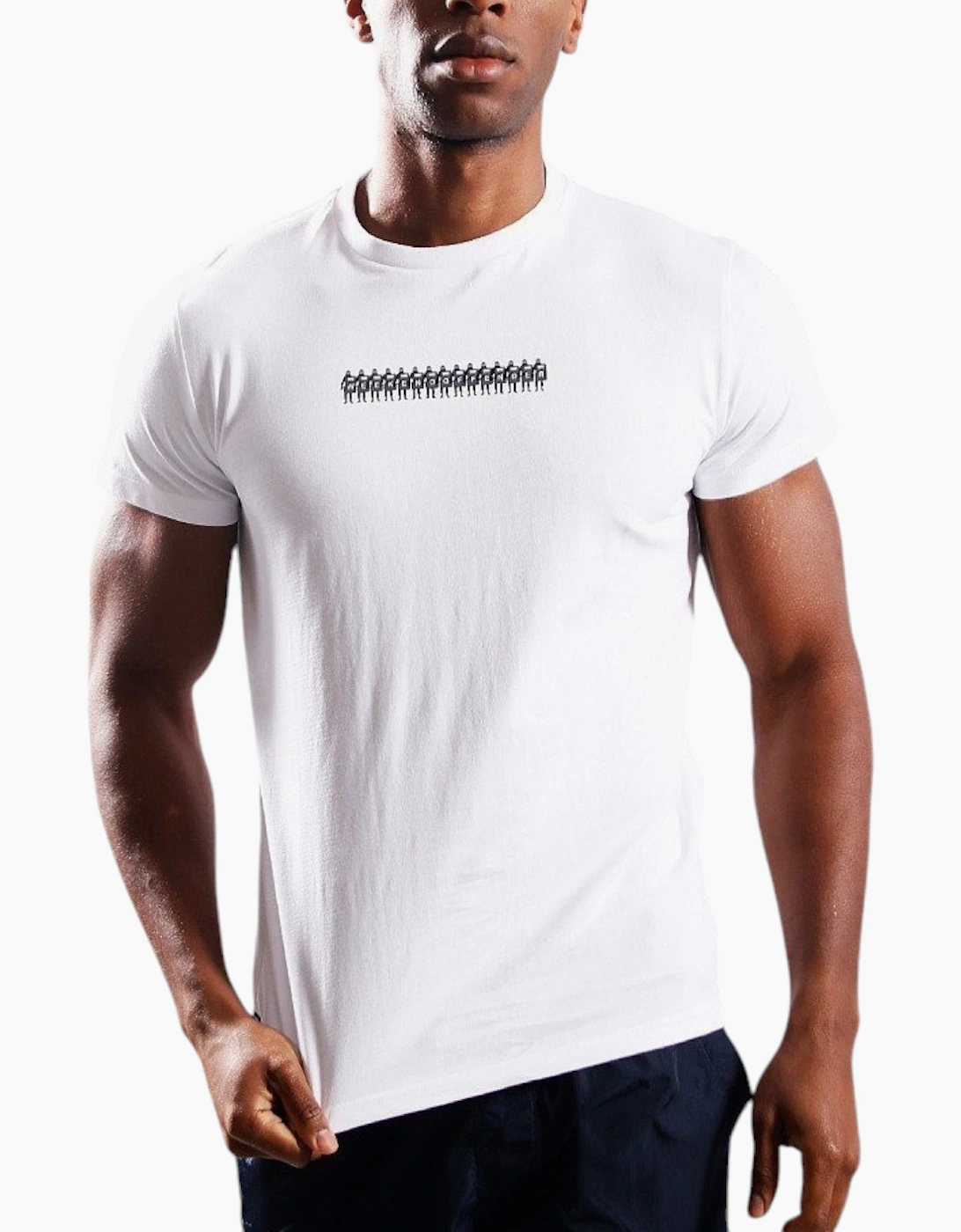 Weekend Offender Mens T Shirts Peace Crew Neck Short Sleeve Cotton Tee Top White, 3 of 2