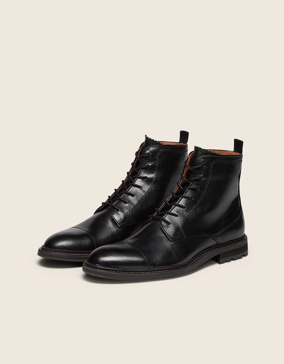 Oliver Sweeney Calf Leather Derby Boots