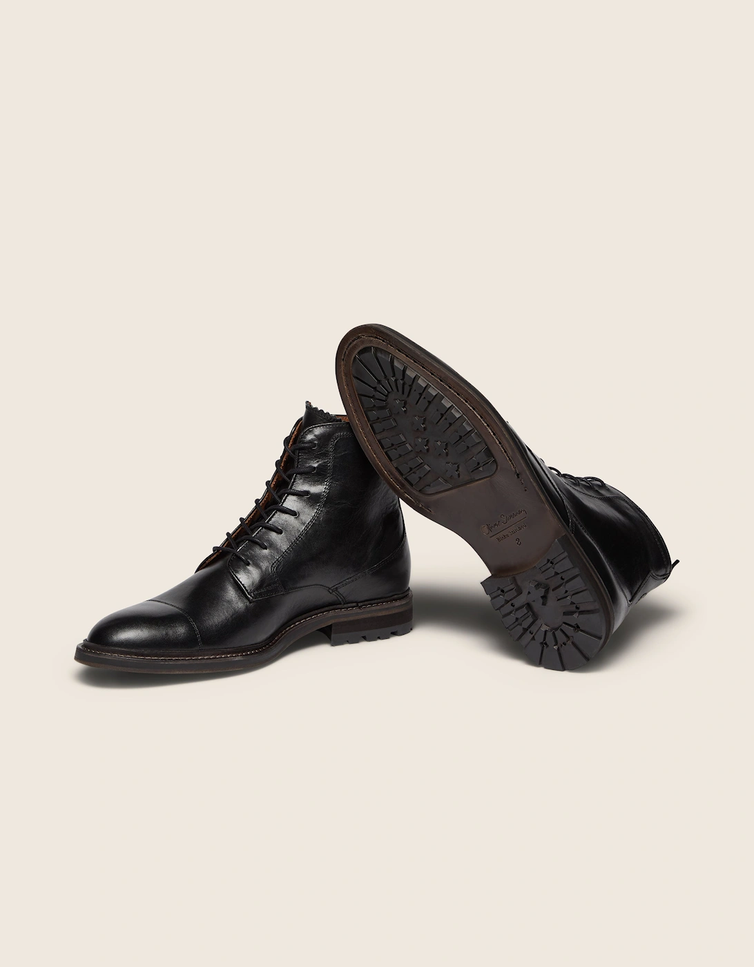 Oliver Sweeney Calf Leather Derby Boots