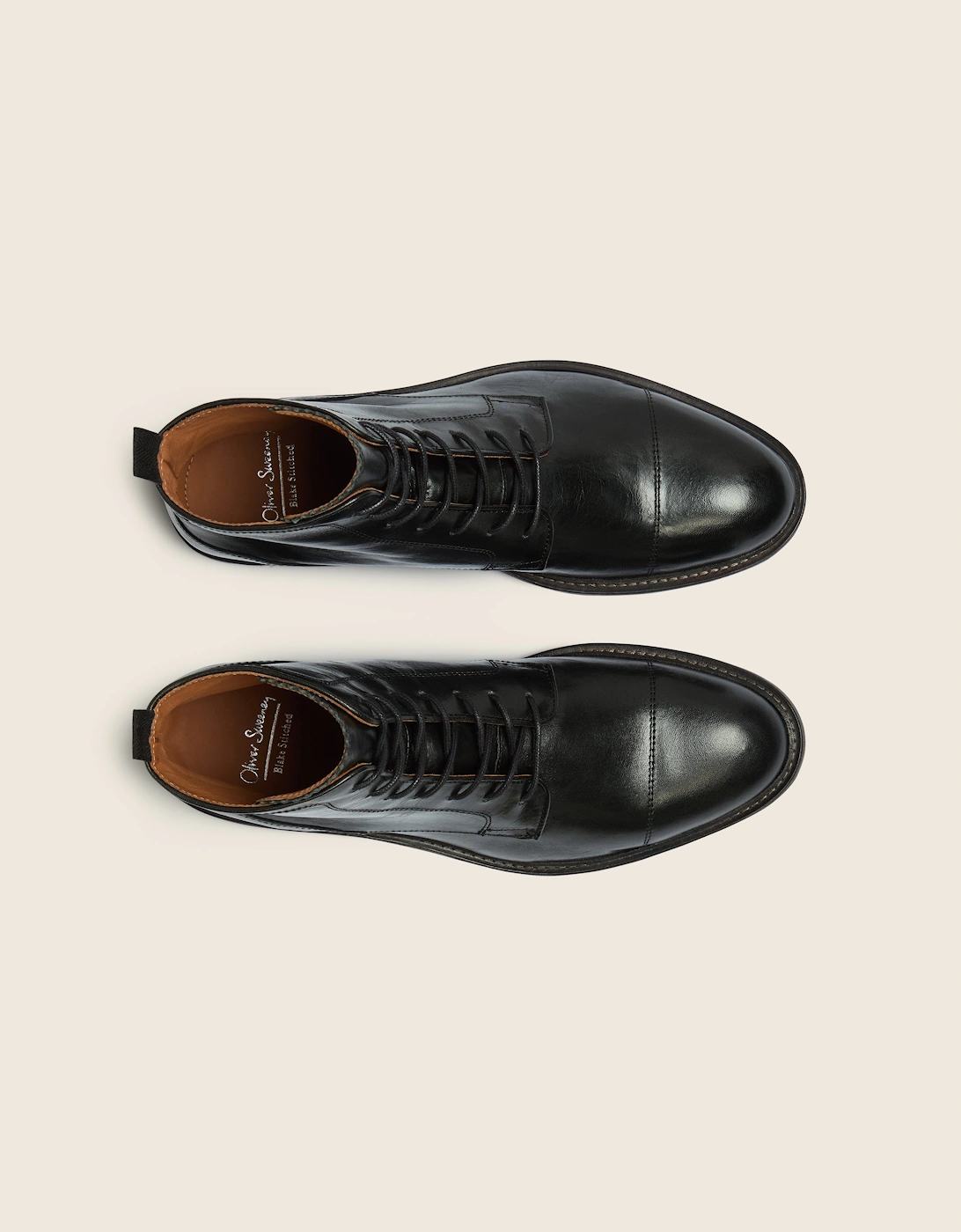 Oliver Sweeney Calf Leather Derby Boots
