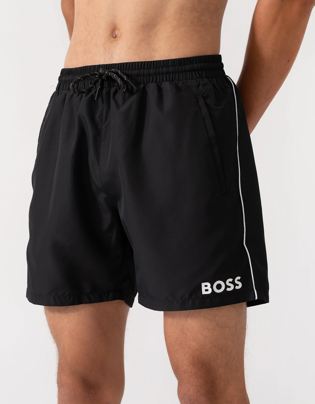 BOSS Orange Starfish Mens Swim Shorts - Black 001