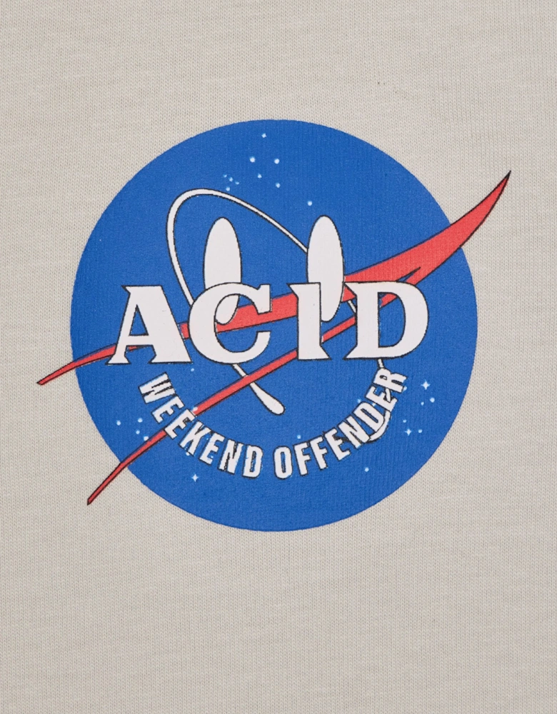 Weekend Offender Nasa Graphic Mens T Shirts Short Sleeve Crew Neck Summer Tee