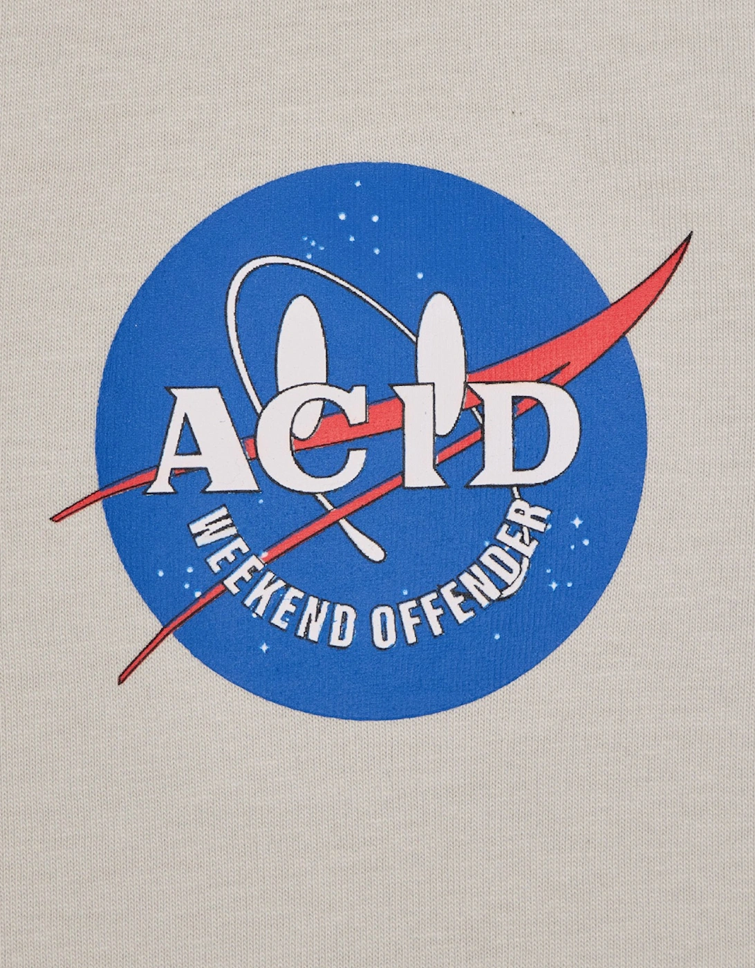 Weekend Offender Nasa Graphic Mens T Shirts Short Sleeve Crew Neck Summer Tee