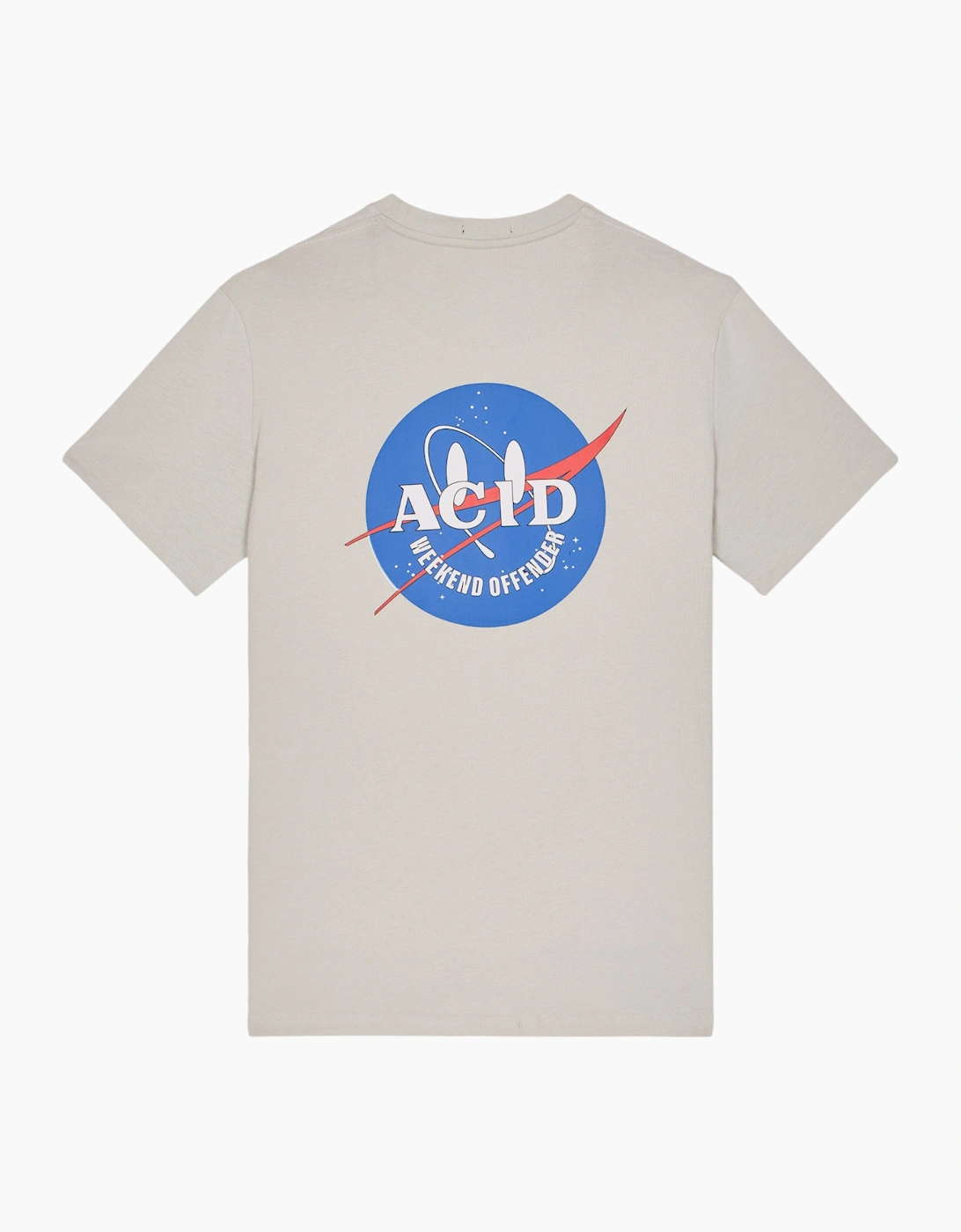Weekend Offender Nasa Graphic Mens T Shirts Short Sleeve Crew Neck Summer Tee