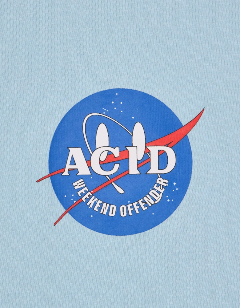 Weekend Offender Nasa Graphic Mens T Shirts Short Sleeve Crew Neck Summer Tee