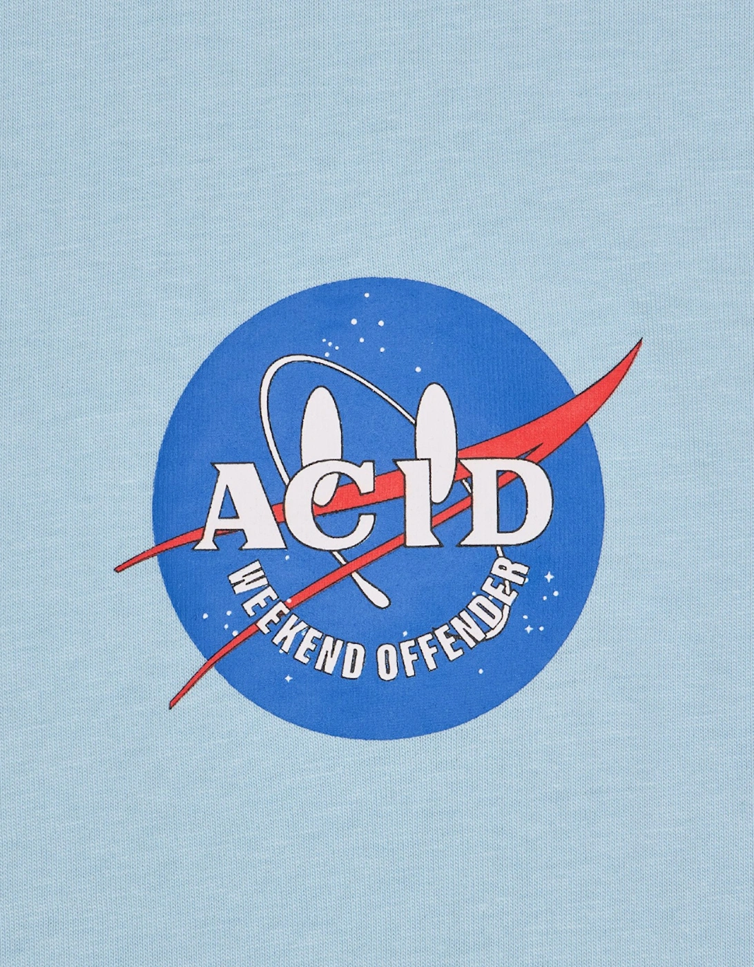Weekend Offender Nasa Graphic Mens T Shirts Short Sleeve Crew Neck Summer Tee