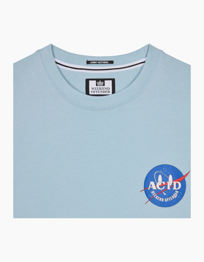 Weekend Offender Nasa Graphic Mens T Shirts Short Sleeve Crew Neck Summer Tee