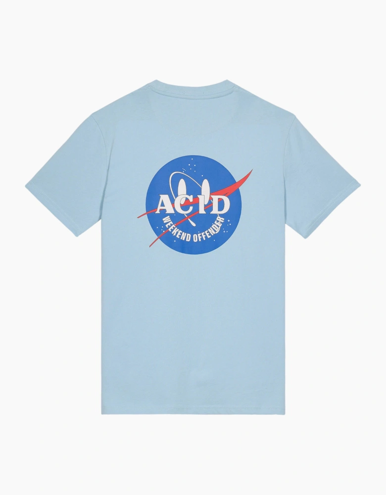 Weekend Offender Nasa Graphic Mens T Shirts Short Sleeve Crew Neck Summer Tee
